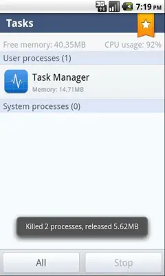 Task Manager android App screenshot 1